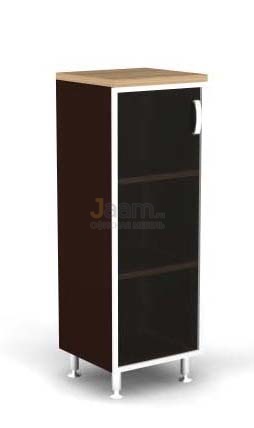 Мебель для персонала Шкаф левый, стеклянная дверь в раме BR81.0312