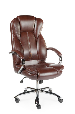 Кресло Верса H-1708 коричневая экокожа