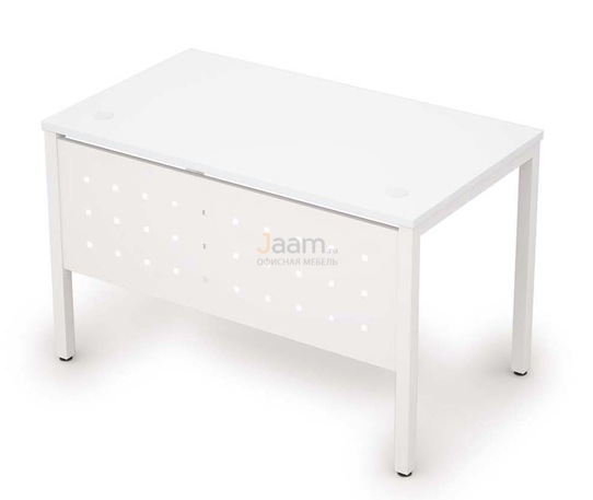 Мебель для персонала Стол рабочий с экраном из металла 6МК.008