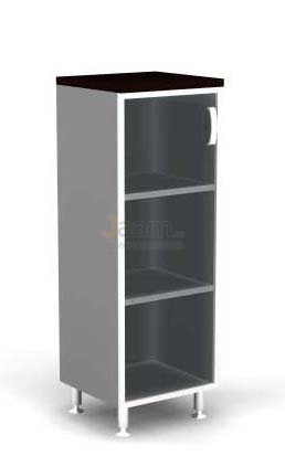 Мебель для персонала Шкаф левый, стеклянная дверь в раме BR81.0312