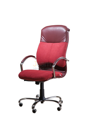 Кресло Мара/П комб. Кожа нестандартная/база хром