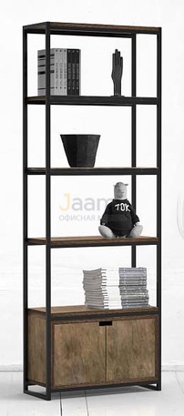 Мебель для персонала Стеллаж высокий с ящиком METALFRAME 4