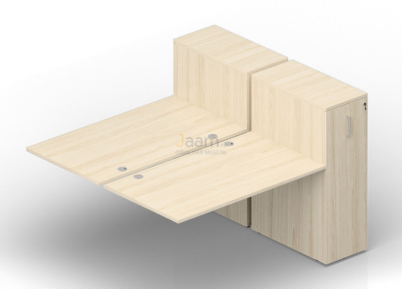 Мебель для персонала Приставной элемент (4 громмета) 2TPG148T112