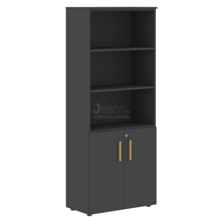 Мебель для персонала Офисный шкаф с 1 комплектом глухих малых дверей FHC 80.5(Z)