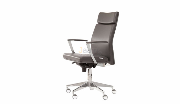 Кресло Сидней/П кожа стандарт/база алюминий