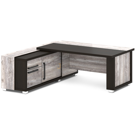 Кабинет руководителя Стол руководителя с тумбой-греденцией L-116пр/л