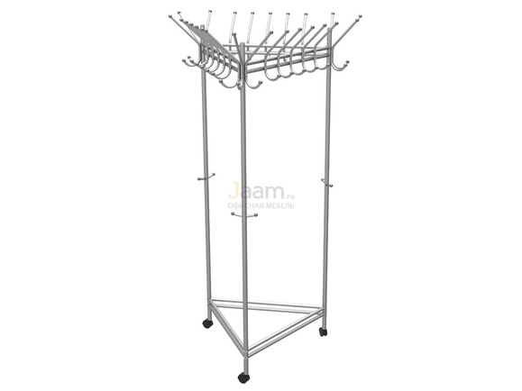 Напольная вешалка Пико 21 на колесах