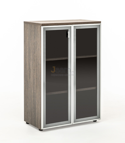 Кабинет руководителя Шкаф средний стеклянные двери 709/VO05