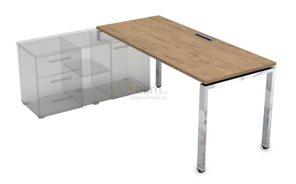 Кабинет руководителя Стол рабочий левый НСТЛ-П.974
