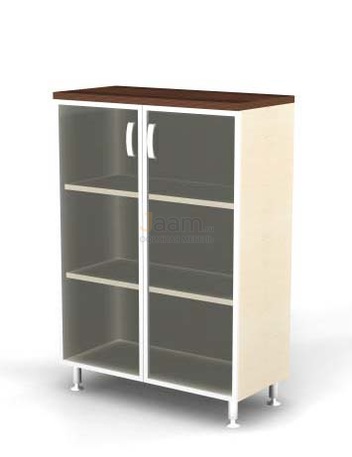 Мебель для персонала Шкаф стеклянные двери BR81.0349