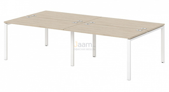 Мебель для персонала Бенч-система на 4 рабочих места S-142