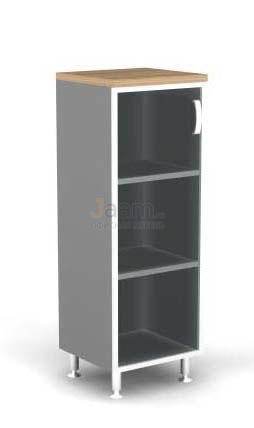 Мебель для персонала Шкаф левый, стеклянная дверь в раме BR81.0312