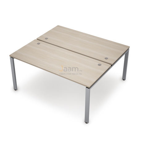 Мебель для персонала Бенч-система на 2 рабочих места 6МБ.6267