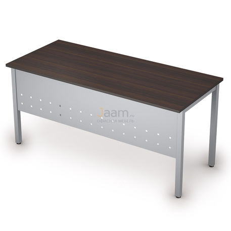 Мебель для персонала Стол прямолинейный на металлических опорах 2МК.104