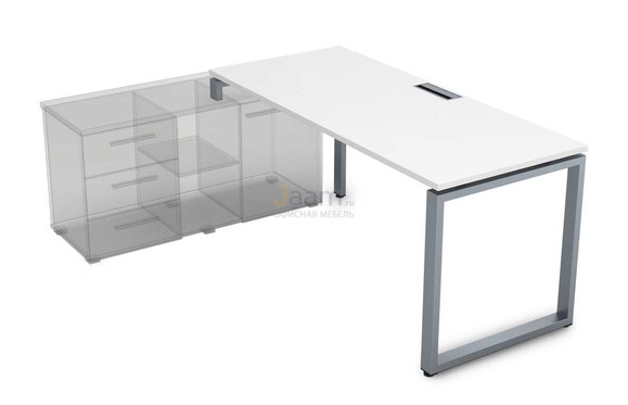 Мебель для персонала Стол для крепления на тумбу левый СТЛ-О.984