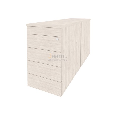 Мебель для персонала Офисная тумба приставная/опорная O.TPO-2.7 TIP