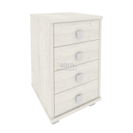 Мебель для персонала Офисная тумба подкатная 4 ящ. Л.ТМ-4