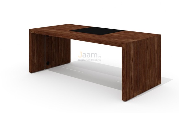 Кабинет руководителя Стол руководителя с бюваром и кабель-каналом Neo-200