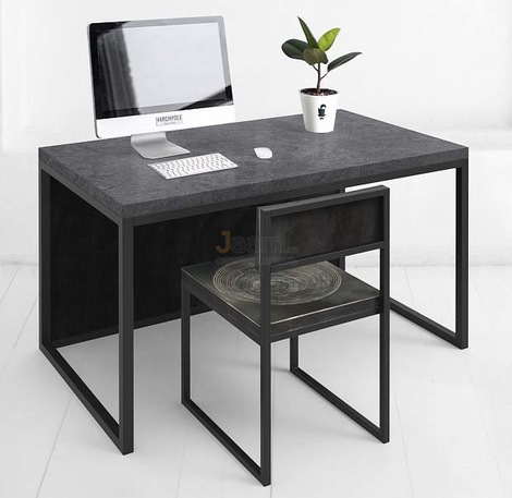 Мебель для персонала Стол рабочий с панелью METALFRAME МИКРОЦЕМЕНТ