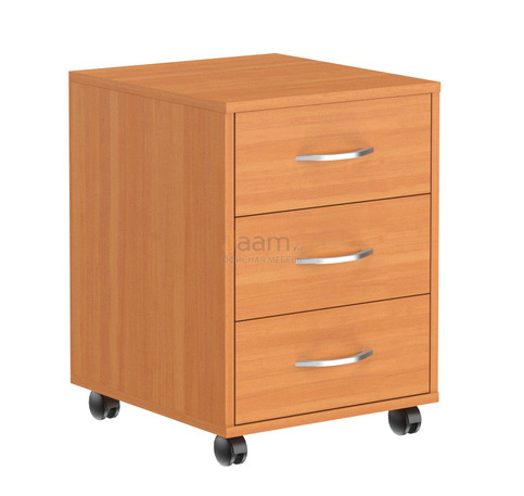 Мебель для персонала Офисная тумба подкатная 3 ящ. ТМ-3