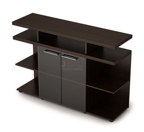 Кабинет руководителя Офисный шкаф низкий со стеклом 4ШН.012.1