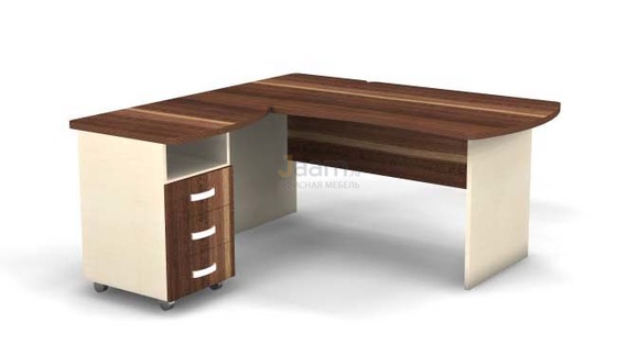 Мебель для персонала Угловое рабочее место левое L B198