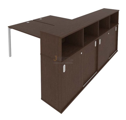 Мебель для персонала Рабочая станция с опорным шкафом-купе Б.РС-СШК-4.4