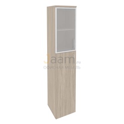 Мебель для персонала Офисный шкаф высокий узкий левый O.SU-1.7R(L)