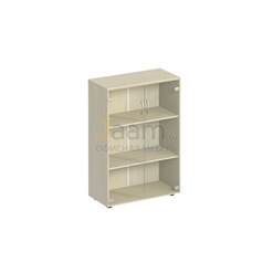 Мебель для персонала Офисный шкаф для документов с прозрачным стеклом К 366