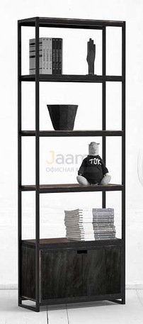 Мебель для персонала Стеллаж высокий с ящиком METALFRAME 4