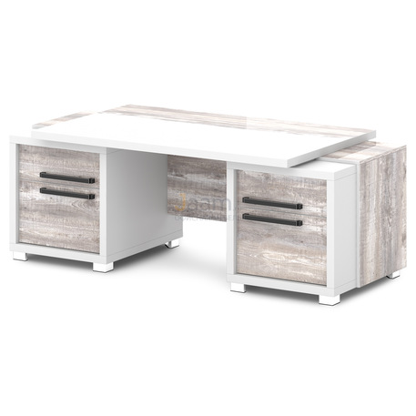 Кабинет руководителя Стол руководителя с двумя тумбами L-112