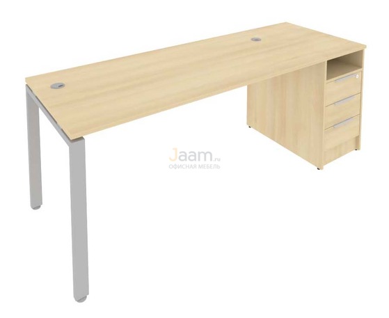 Мебель для персонала Рабочая станция с опорной тумбой Б.РС-СТП -1.4
