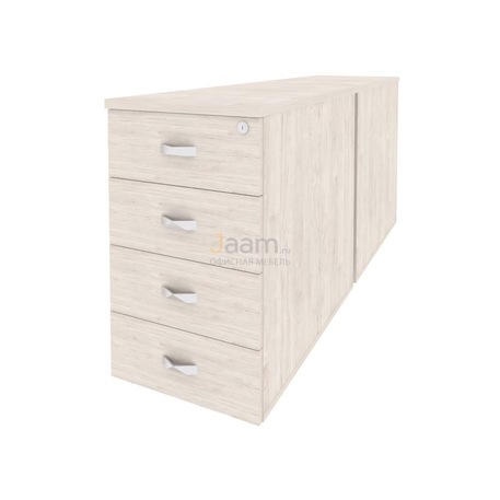 Мебель для персонала Офисная тумба приставная/опорная O.TPO-2.8