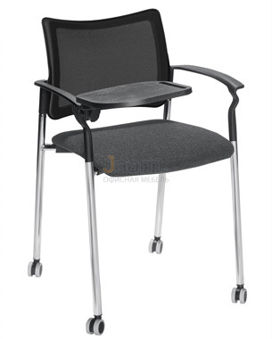 Кресло Pinko Mesh с пюпитром на колесах