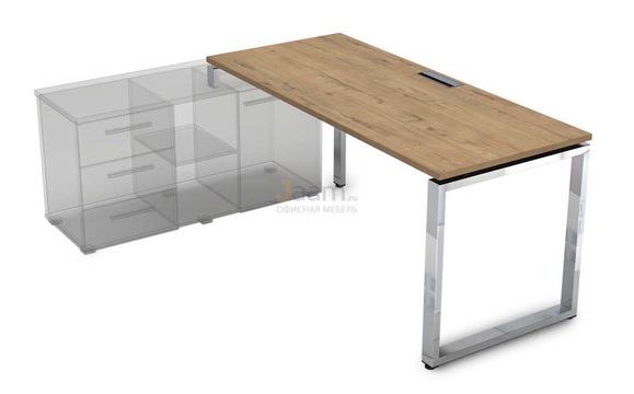 Кабинет руководителя Стол рабочий левый НСТЛ-О.979