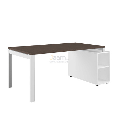 Кабинет руководителя Стол руководителя на опорной тумбе. Левый TES284137