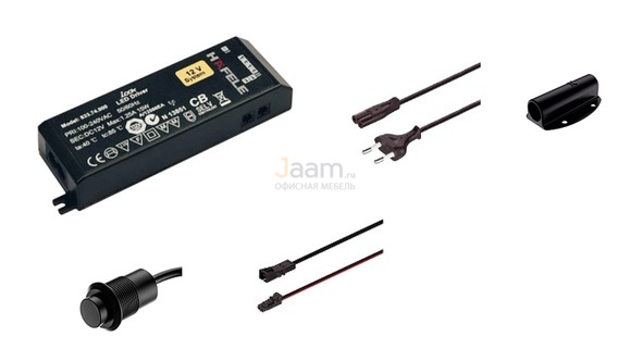 Стойка ресепшн Подсветка для одного фартука 1КП.001